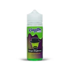 Kingston E-Liquid Range 100ml -Electronic Cigarette Shop Kingston Grape Zingberry