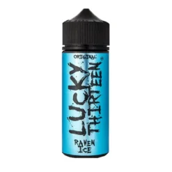Lucky Thirteen 100ml Shortfill E-Liquids -Electronic Cigarette Shop Lucky Thirteen 100ml Shortfill E Liquids Raven Ice e1674043119542