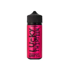 Lucky Thirteen 100ml Shortfill E-Liquids -Electronic Cigarette Shop Lucky Thirteen Voodoo Berry Ice 100ml