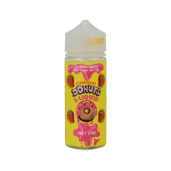 Marina Vapes Donut Man E-liquid 100ml Shortfill -Electronic Cigarette Shop Marina Vapes Donut Man E liquid 100ml Shortfill Strawberry Donuts