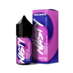 Nasty Juice Modmate 50ml E-liquid Shortfill 14 Nasty Juice Modmate 50ml E-liquid Shortfill -Electronic Cigarette Shop Modmate Grape Mixed Berries by Nasty Juice 50ml