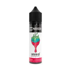 Nixer X Unreal Raspberry Longfill E-liquid 30ml -Electronic Cigarette Shop Nixer X Unreal Raspberry Longfill E liquid 30ml Red