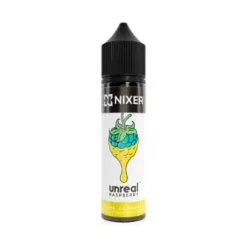 Nixer X Unreal Raspberry Longfill E-liquid 30ml -Electronic Cigarette Shop Nixer X Unreal Raspberry Longfill E liquid 30ml Yellow