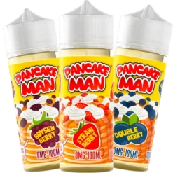 Pancake Man E-liquid 100ml Shortfill
