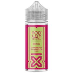 Pod Salt Nexus E-liquid 100ml Shortfill -Electronic Cigarette Shop Pod Salt Nexus E liquid 100ml Shortfill Strawberry Watermelon Kiwi