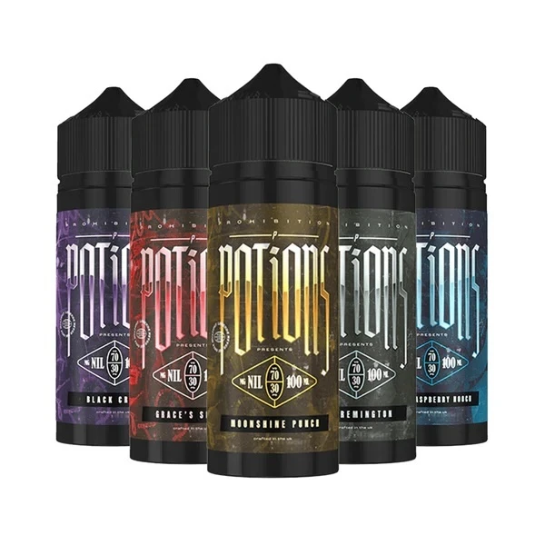 Prohibition Potions E-liquid 100ml Shortfill 1 Prohibition Potions E-liquid 100ml Shortfill