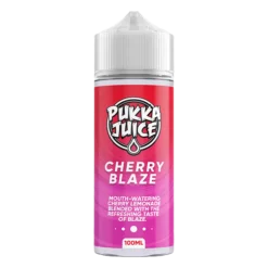 Pukka Juice E-liquid 100ml Shortfill 27 Pukka Juice E-liquid 100ml Shortfill -Electronic Cigarette Shop Pukka Juice E liquid 100ml Shortfill Cherry Blaze