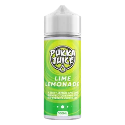 Pukka Juice E-liquid 100ml Shortfill 29 Pukka Juice E-liquid 100ml Shortfill -Electronic Cigarette Shop Pukka Juice E liquid 100ml Shortfill Lime Lemonade