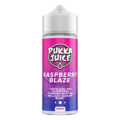 Pukka Juice E-liquid 100ml Shortfill 32 Pukka Juice E-liquid 100ml Shortfill -Electronic Cigarette Shop Pukka Juice E liquid 100ml Shortfill Raspberry Blaze
