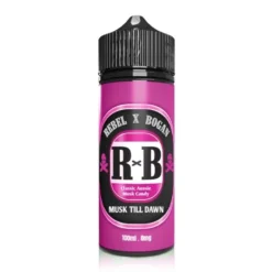 Rebel X Bogan E-liquid 100ml Shortfill -Electronic Cigarette Shop Rebel X Bogan E liquid 100ml Shortfill Musk Till Dawn