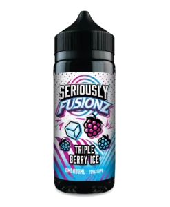 Seriously Fusionz E-liquid 100ml Shortfill By Doozy -Electronic Cigarette Shop Seriously Fusionz E liquid 100ml Shortfill by Doozy Triple Berry Ice
