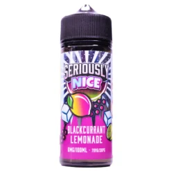 Doozy Vape Co Seriously Nice 100ml -Electronic Cigarette Shop Seriously Nice Blackcurrant Lemonade Shortfill