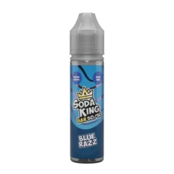 Soda King Bar 50/50 E-liquid 50ml Shortfill -Electronic Cigarette Shop Soda King Bar 50 50 Blue Razz