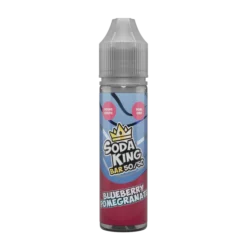 Soda King Bar 50/50 E-liquid 50ml Shortfill -Electronic Cigarette Shop Soda King Bar 50 50 Blueberry Pomegranate