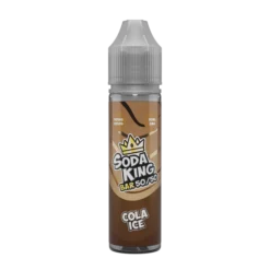 Soda King Bar 50/50 E-liquid 50ml Shortfill -Electronic Cigarette Shop Soda King Bar 50 50 Cola Ice