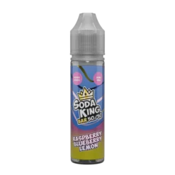 Soda King Bar 50/50 E-liquid 50ml Shortfill -Electronic Cigarette Shop Soda King Bar 50 50 Raspberry Blueberry Lemon
