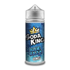 Soda King E-Liquid Range -Electronic Cigarette Shop Soda King Blue Razz e liquid e1654858885712