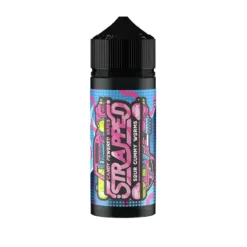 Strapped ELiquid Range 100ml Standard & Ice Variation -Electronic Cigarette Shop Starpped Sour Gummy Worms E liquid