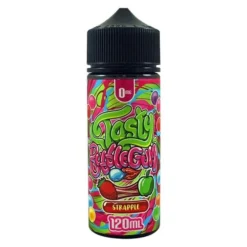 Tasty Fruity Bubblegum ELiquid Range 100mls -Electronic Cigarette Shop Tasty Fruity Bubblegum Grape Strapple