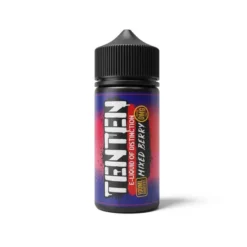 Ten Ten E-liquid 100ml Shortfill 15 Ten Ten E-liquid 100ml Shortfill -Electronic Cigarette Shop Ten Ten E liquid 100ml Shortfill Mixed Berry