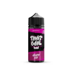 That Bar Juice By Big Bold 100ml Shortfill 16 That Bar Juice By Big Bold 100ml Shortfill -Electronic Cigarette Shop That Bar Juice By Big Bold 100ml Shortfill Grape Ice