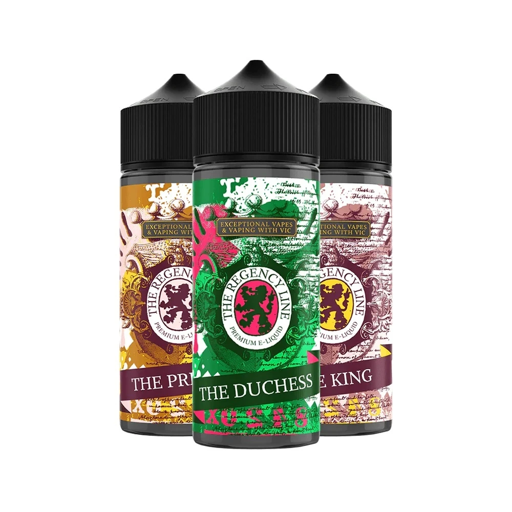 The Regency Line E-liquid 100ml Shortfill 1 The Regency Line E-liquid 100ml Shortfill