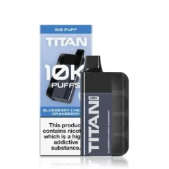 Titan 10K Disposable Vape -Electronic Cigarette Shop Titan 10K Disposable Vape Blue Cherry Cranberry