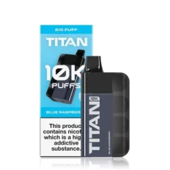 Titan 10K Disposable Vape -Electronic Cigarette Shop Titan 10K Disposable Vape Blue Raspberry