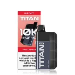 Titan 10K Disposable Vape -Electronic Cigarette Shop Titan 10K Disposable Vape Fruit Punch