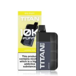 Titan 10K Disposable Vape -Electronic Cigarette Shop Titan 10K Disposable Vape Lemon Ice