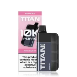 Titan 10K Disposable Vape -Electronic Cigarette Shop Titan 10K Disposable Vape Pink Burst
