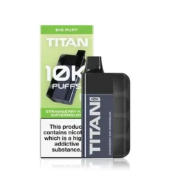Titan 10K Disposable Vape -Electronic Cigarette Shop Titan 10K Disposable Vape Strawberry Kiwi Watermelon