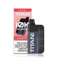 Titan 10K Disposable Vape -Electronic Cigarette Shop Titan 10K Disposable Vape Strawberry Raspberry Cherry