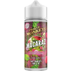 Twelve Monkeys E-liquid 100ml Shortfill -Electronic Cigarette Shop Twelve Monkeys E liquid 100ml Shortfill Macaraz