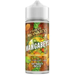 Twelve Monkeys E-liquid 100ml Shortfill -Electronic Cigarette Shop Twelve Monkeys E liquid 100ml Shortfill Mangabeys