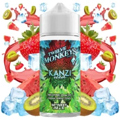 Twelve Monkeys Iced E-Liquid 100ml -Electronic Cigarette Shop Twelve Monkeys Iced E Liquid 100ml Kanzi Iced Ice Age