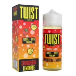 Twist E-liquid 100ml Shortfill 25 Twist E-liquid 100ml Shortfill -Electronic Cigarette Shop Twist E liquid 100ml Shortfill Strawberry Lemonade