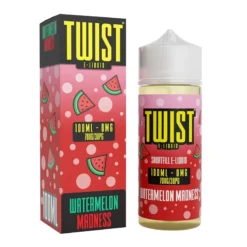 Twist E-liquid 100ml Shortfill 29 Twist E-liquid 100ml Shortfill -Electronic Cigarette Shop Twist E liquid 100ml Shortfill Watermelon Madness