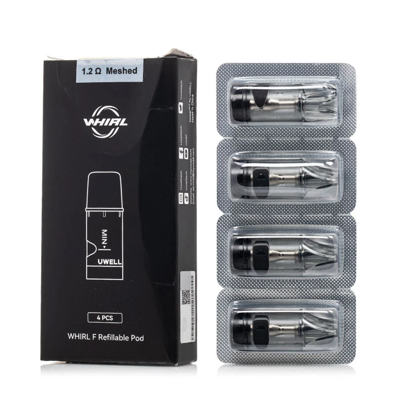 UWELL Whirl F Refillable Pod Cartridge 1 UWELL Whirl F Refillable Pod Cartridge