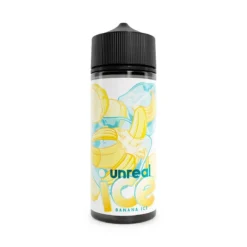 Unreal Ice E-liquid 100ml Shortfill -Electronic Cigarette Shop Unreal Ice E liquid 100ml Shortfill Banana Ice
