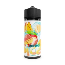 Unreal Ice E-liquid 100ml Shortfill -Electronic Cigarette Shop Unreal Ice E liquid 100ml Shortfill Mango Ice
