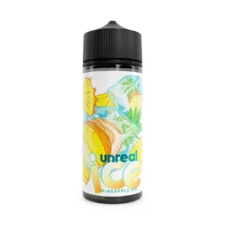 Unreal Ice E-liquid 100ml Shortfill -Electronic Cigarette Shop Unreal Ice E liquid 100ml Shortfill Pineapple Ice