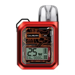 Uwell Caliburn GK3 Pod Kit -Electronic Cigarette Shop Uwell Caliburn GK3 Pod Kit Red
