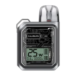 Uwell Caliburn GK3 Pod Kit -Electronic Cigarette Shop Uwell Caliburn GK3 Pod Kit Silver