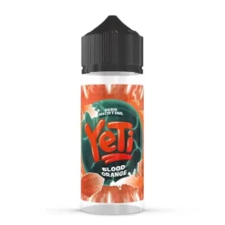 Yeti Blizzard E-liquid 100ml Shortfill -Electronic Cigarette Shop Yeti Blizzard E liquid 100ml Shortfill Blood Orange