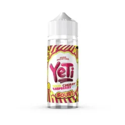 Yeti Sourz E-liquid 100ml Shortfill -Electronic Cigarette Shop Yeti Sourz E liquid 100ml Shortfill Cherry Raspberry Ice