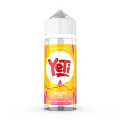 Yeti Summit Series 100ml Shortfill E-Liquid -Electronic Cigarette Shop Yeti Summit Series 100ml Shortfill E Liquid Banana Ice