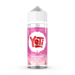 Yeti Summit Series 100ml Shortfill E-Liquid -Electronic Cigarette Shop Yeti Summit Series 100ml Shortfill E Liquid Passionfruit Lychee Ice