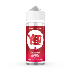 Yeti Summit Series 100ml Shortfill E-Liquid -Electronic Cigarette Shop Yeti Summit Series 100ml Shortfill E Liquid Strawberry Cherry Raspberry Ice