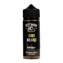Cuttwood 100ml Shortfill E-liquid 15 Cuttwood 100ml Shortfill E-liquid -Electronic Cigarette Shop cuttwood bird brains 100ml eliquid shortfill bottle